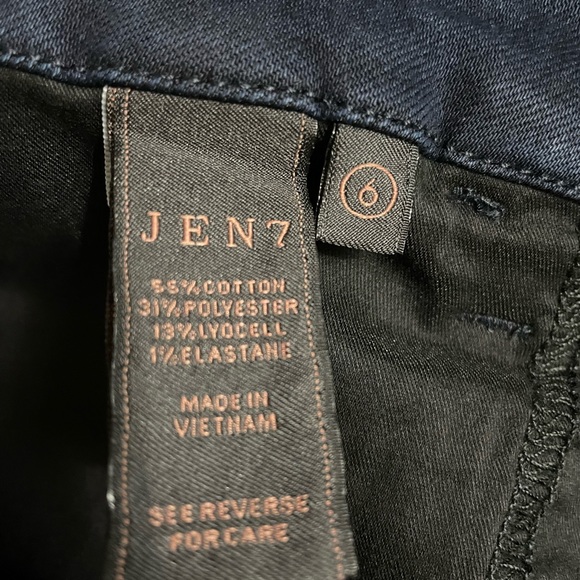 NWT 7 For All Mankind Jen Ankle Skinny Dark Blue Jeans Size 6 - Picture 7 of 12